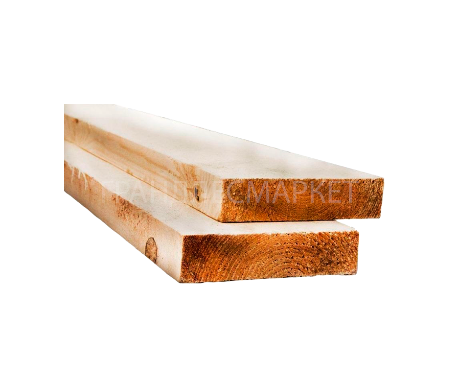 Доска обрезная из осины 25х100х6000